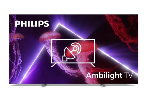 Search for channels on Philips 77OLED807/12