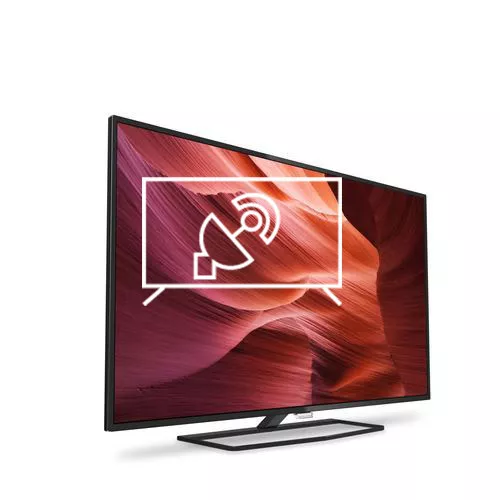 Rechercher des chaînes sur Philips Full HD Slim LED TV powered by Android™ 55PFT5500/12