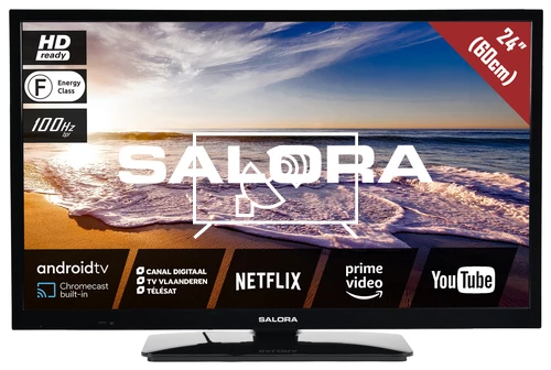 Search for channels on Salora 24LED9109CTS2ANDROID