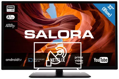 Search for channels on Salora 32FA330