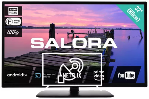 Search for channels on Salora 32FA3704