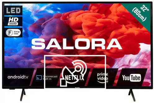 Search for channels on Salora 32HA220