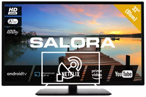 Search for channels on Salora 32HA7504