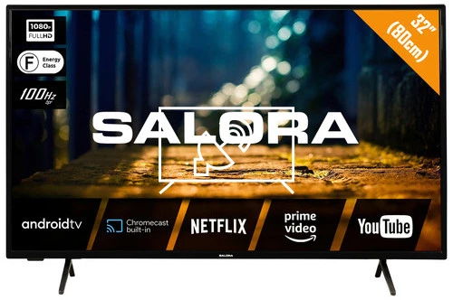 Search for channels on Salora 32XFA4404
