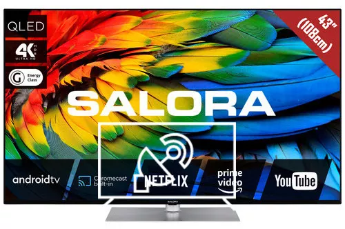 Search for channels on Salora 43QLED440A