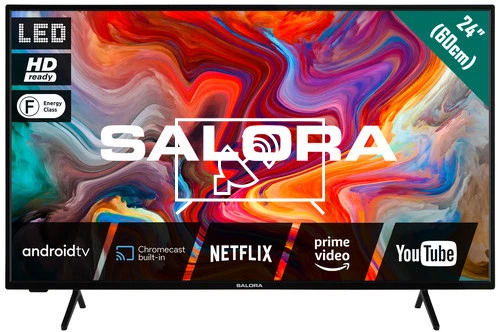 Search for channels on Salora SMART24TV