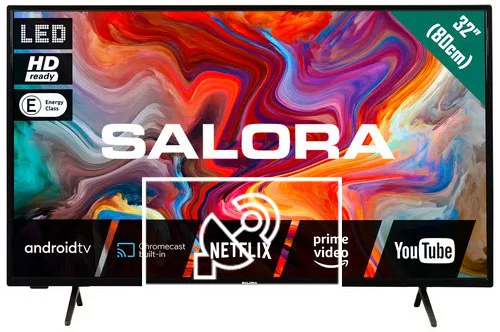 Search for channels on Salora SMART32TV