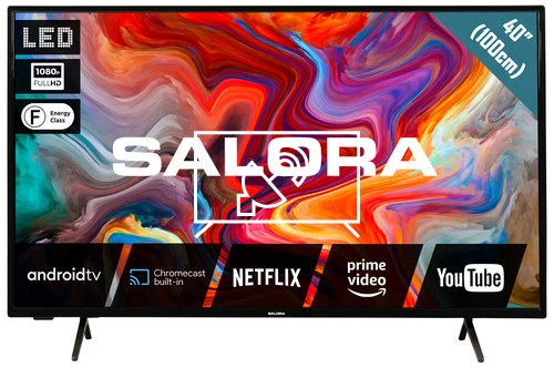 Search for channels on Salora SMART40TV