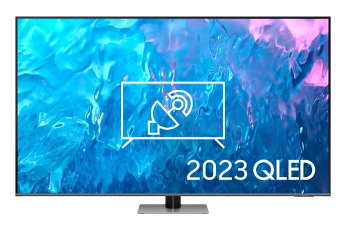 Buscar canales en Samsung 2023 Screen 65” Q75C QLED 4K HDR Smart TV