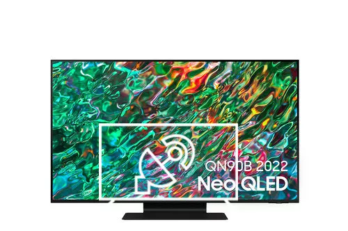Search for channels on Samsung 43QN90B