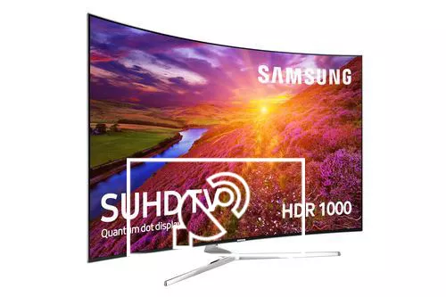 Buscar canales en Samsung 55” KS9000 9 Series Curved SUHD with Quantum Dot Display TV