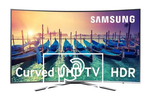 Search for channels on Samsung 55" KU6500 6 Series UHD Crystal Colour HDR Smart TV