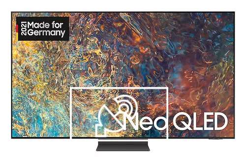 Search for channels on Samsung 55" Neo QLED 4K QN95A