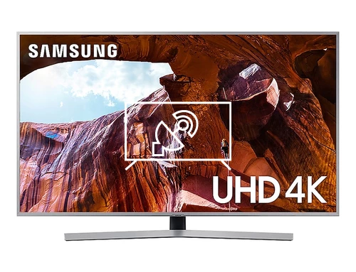 Search for channels on Samsung 55RU7440