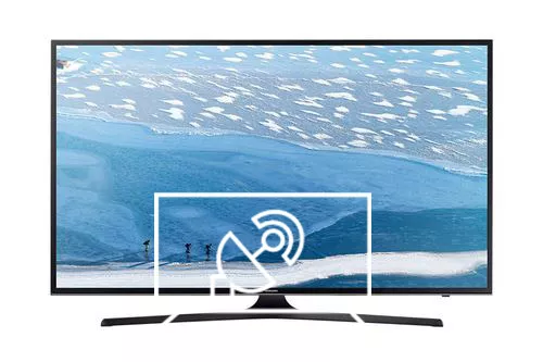 Search for channels on Samsung 60" UHD Smart TV KU6000