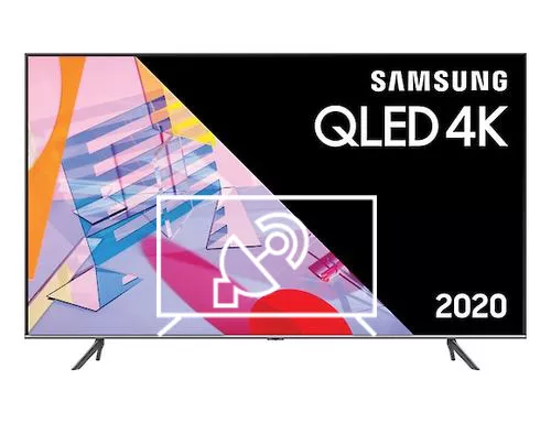 Search for channels on Samsung 65Q64T