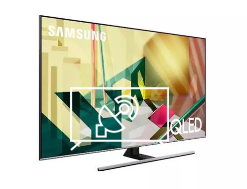 Search for channels on Samsung 65Q74T