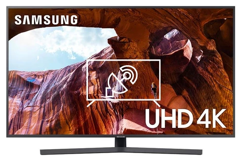 Search for channels on Samsung 65RU7400