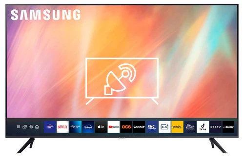 Buscar canales en Samsung 70AU7105