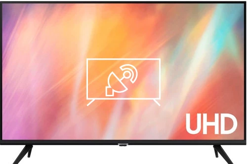 Search for channels on Samsung AU7090