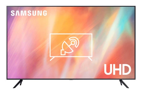 Search for channels on Samsung AU7100