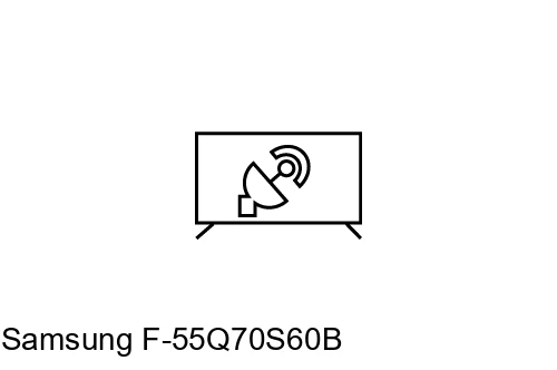 Buscar canales en Samsung F-55Q70S60B