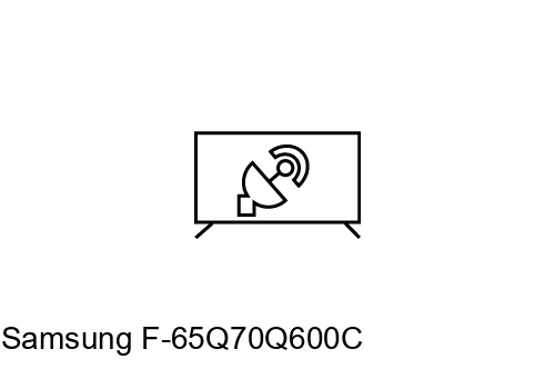 Rechercher des chaînes sur Samsung F-65Q70Q600C