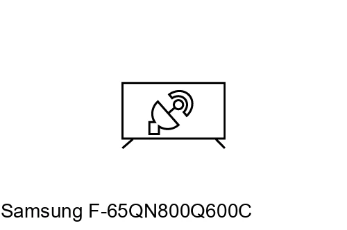 Buscar canales en Samsung F-65QN800Q600C