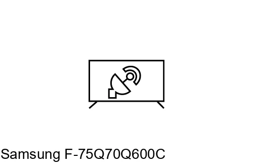 Rechercher des chaînes sur Samsung F-75Q70Q600C
