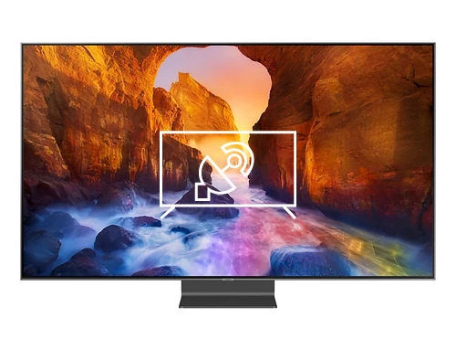 Search for channels on Samsung GQ55Q90RGT