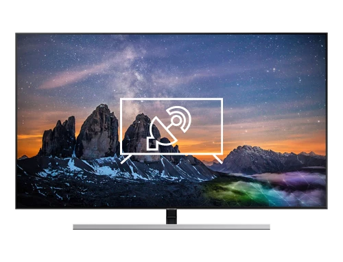 Search for channels on Samsung GQ65Q80RGT