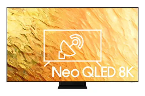 Search for channels on Samsung GQ75QN800BT