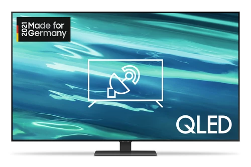 Search for channels on Samsung GQ85Q80AAT