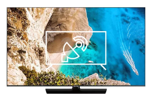 Search for channels on Samsung HG43ET670UB