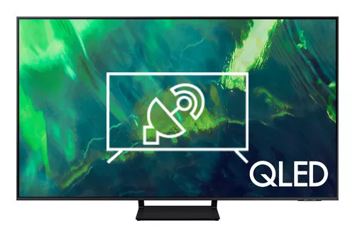 Search for channels on Samsung Q70A (2021)