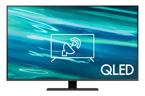 Search for channels on Samsung Q80A (2021)
