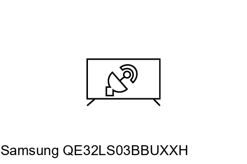 Search for channels on Samsung QE32LS03BBUXXH