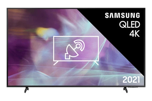 Search for channels on Samsung QE43Q64A