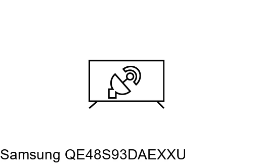 Search for channels on Samsung QE48S93DAEXXU