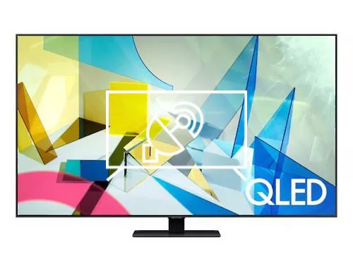 Search for channels on Samsung QE49Q80T