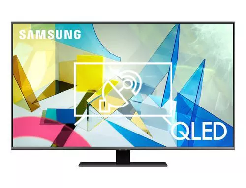 Search for channels on Samsung QE49Q86TAL