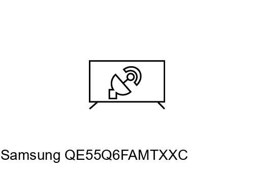 Buscar canales en Samsung QE55Q6FAMTXXC
