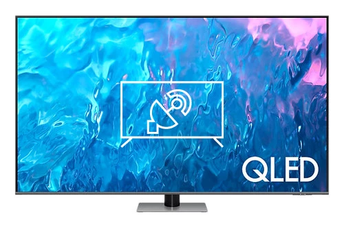 Search for channels on Samsung QE55Q74CATXXN