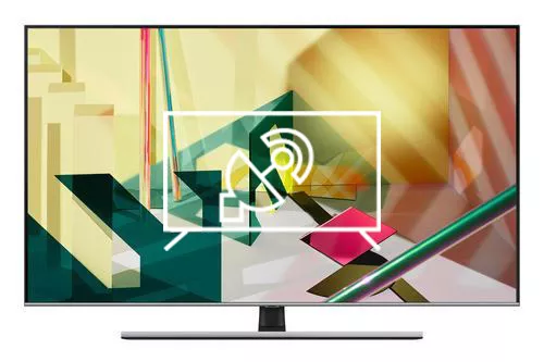 Search for channels on Samsung QE55Q74TAT