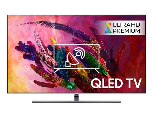 Search for channels on Samsung QE55Q7FNATXXH