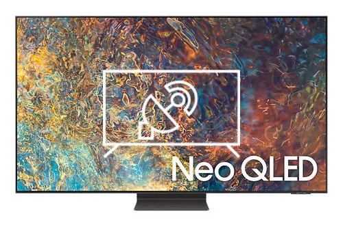 Search for channels on Samsung QE55QN95A