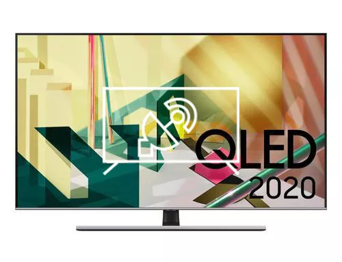 Search for channels on Samsung QE65Q74TAT