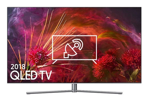 Search for channels on Samsung QE65Q8FN