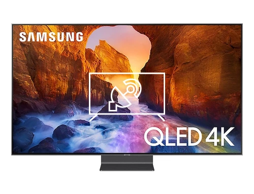 Search for channels on Samsung QE75Q90RAL