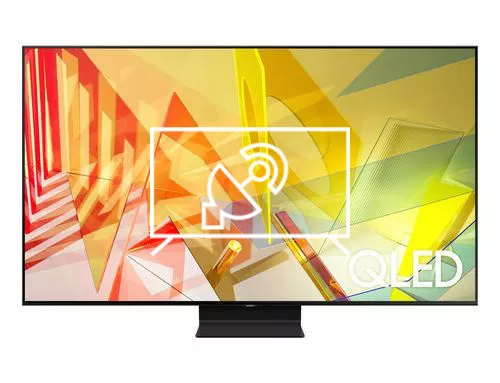 Search for channels on Samsung QE75Q90TAL